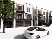 Townhome Perspective Concept Image